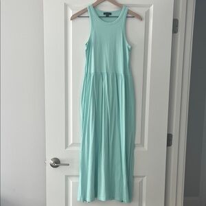 J. Crew Sleeveless Cotton Maxi Dress